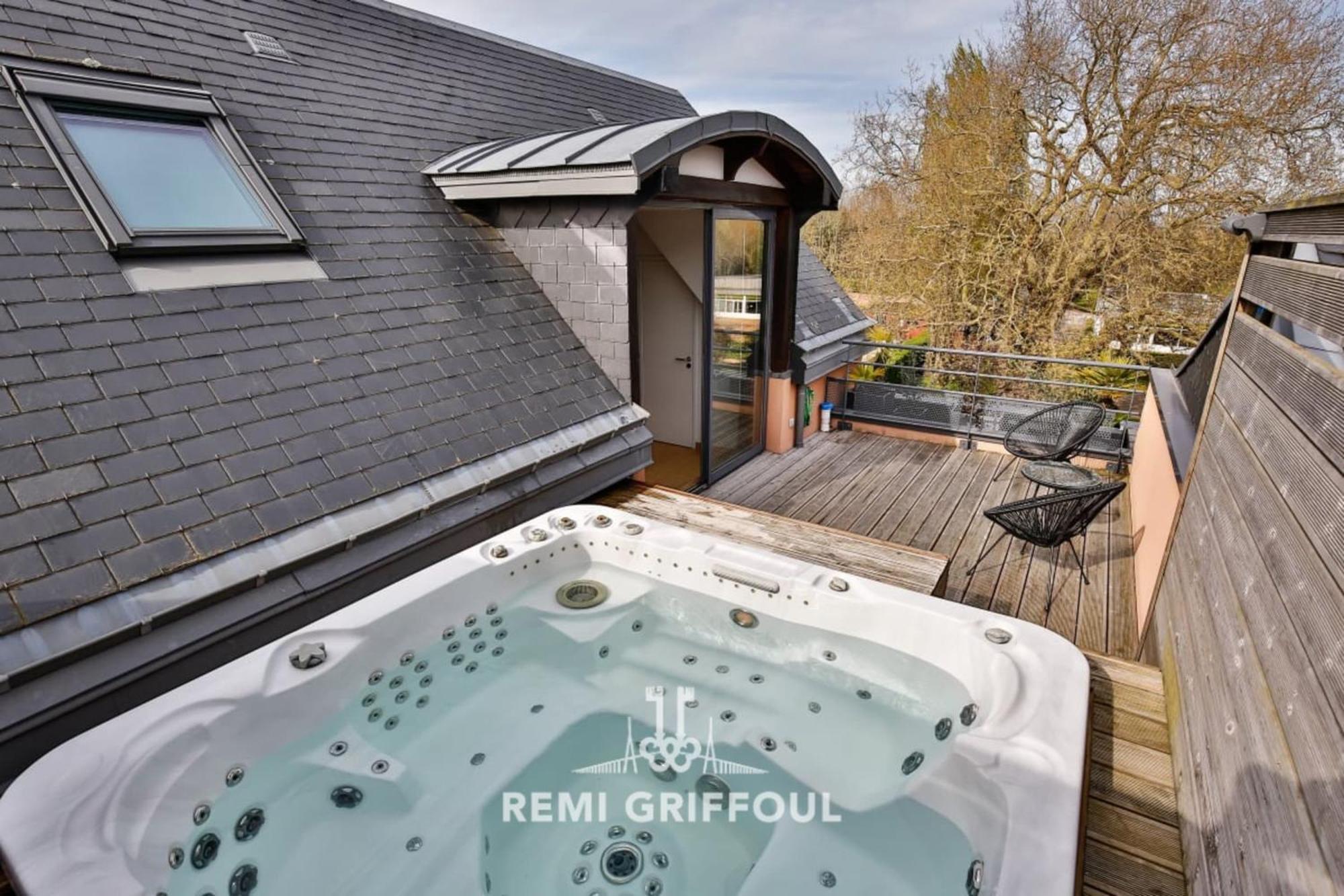 The Cosmopolitan Architect Design Home With Rooftop Jacuzzi 8 Guests Honfleur Dış mekan fotoğraf